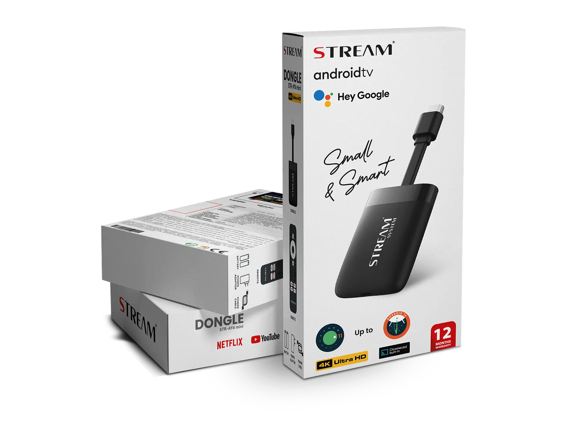 Dongle Android TV STREAM… Small and Smart!
